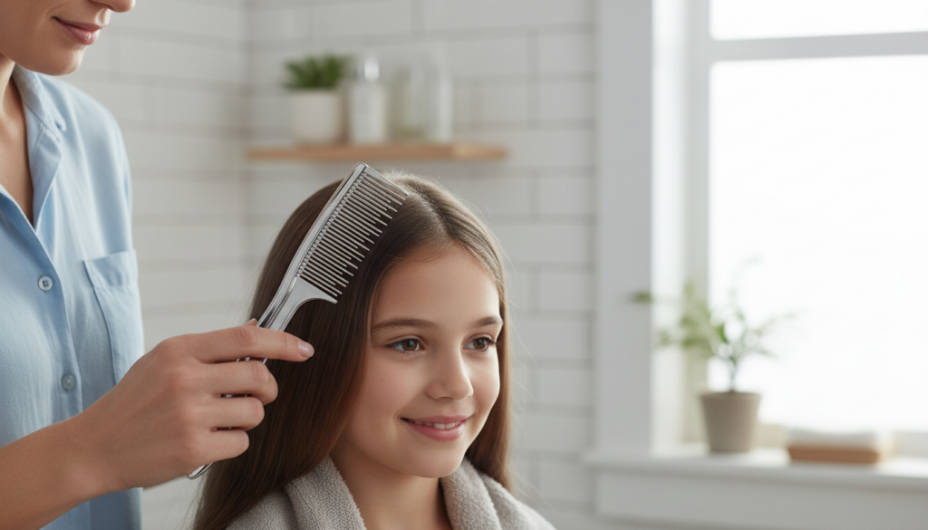 「エントリーでポイント5倍」ニットフリーコームで家族みんなの頭しらみ卵を徹底駆除！学校・保育園での予防ケアに最適な使い方ガイド