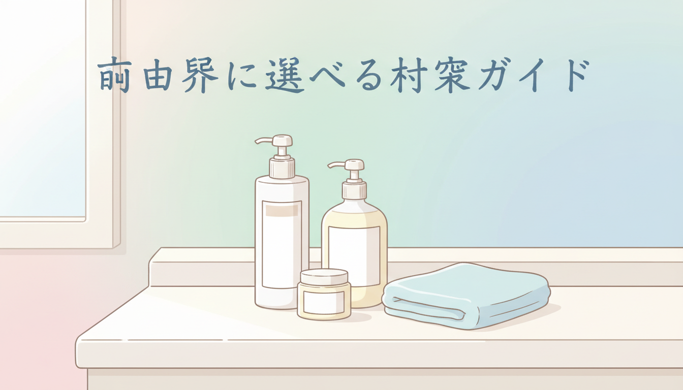対策商品一覧・おすすめガイド：目的別に選べる家庭でのケア法